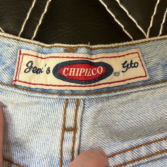 Vintage Chipieco Buttons Fly Jeans High Waist Sz 15 - Picture 13 of 15